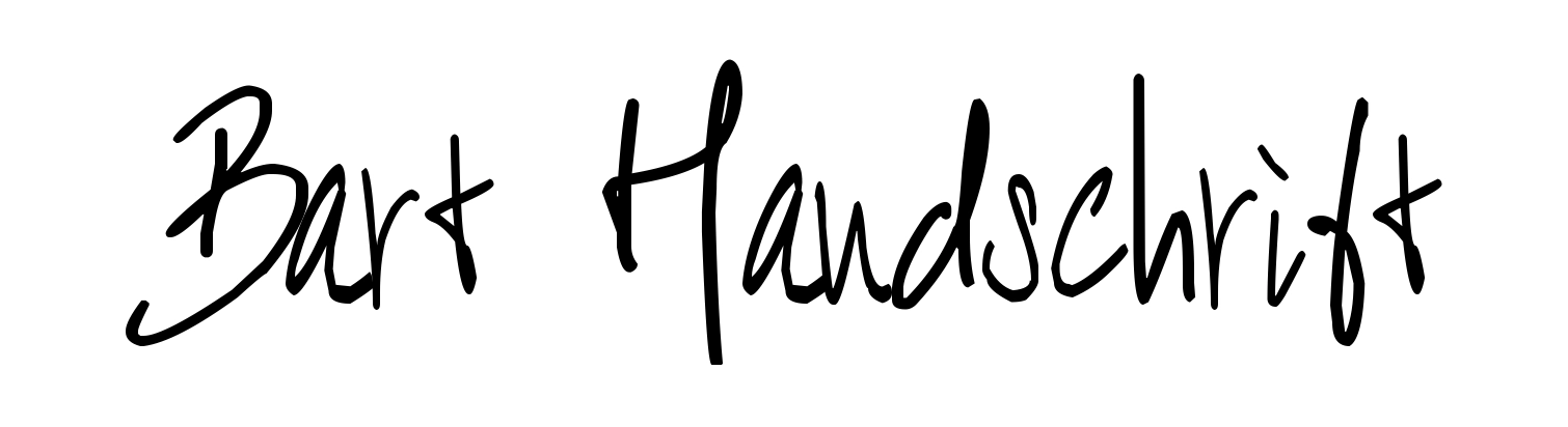 Bart Handschrift