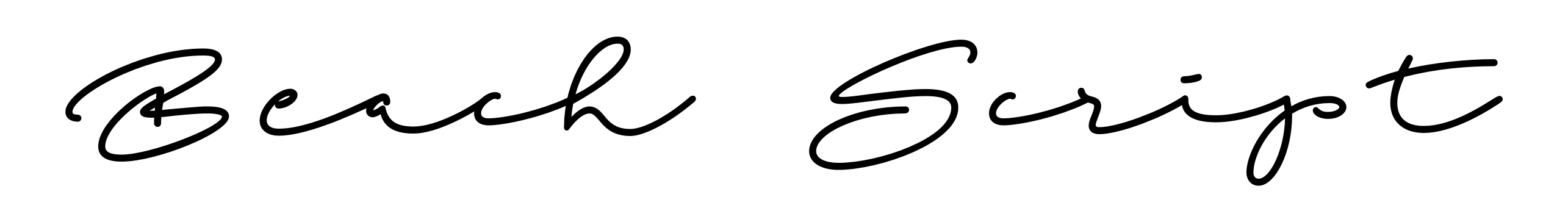 Beach Script