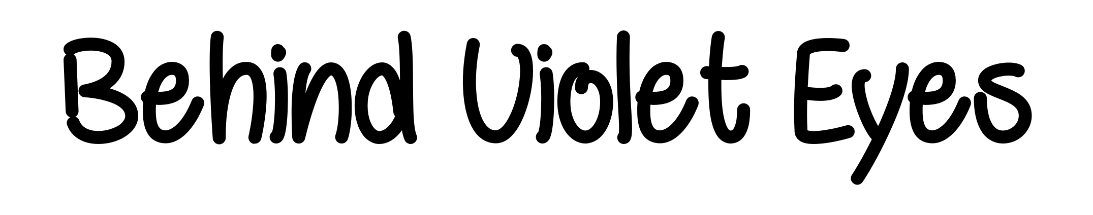 Behind Violet Eyes