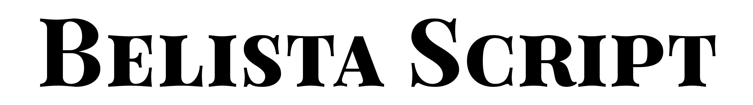 Belista Script