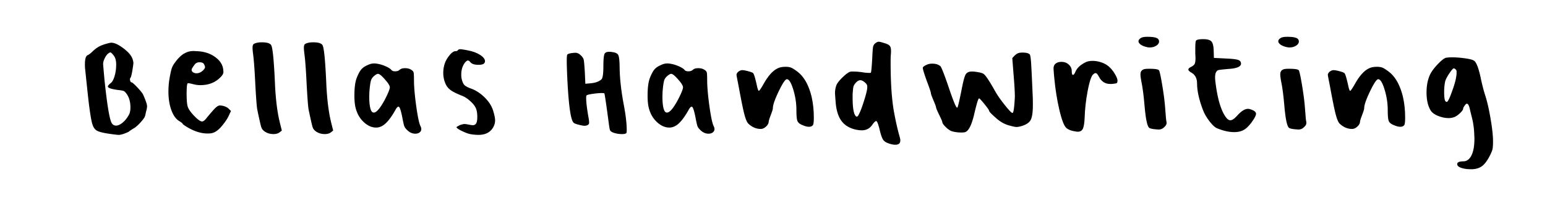 Bellas Handwriting