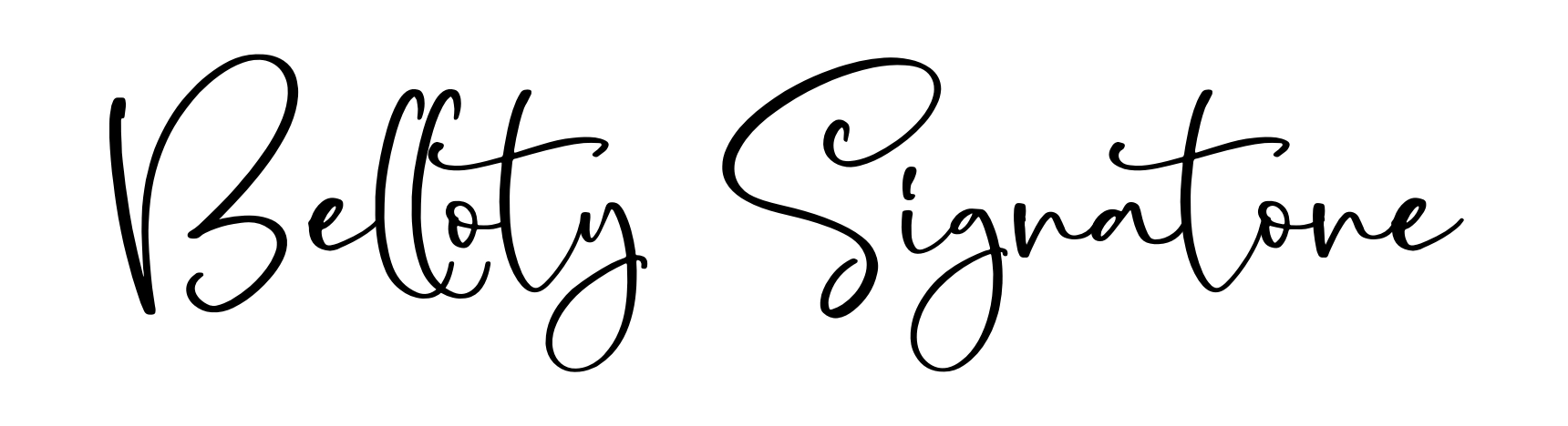 Belloty Signatone