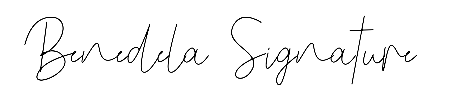 Benedela Signature