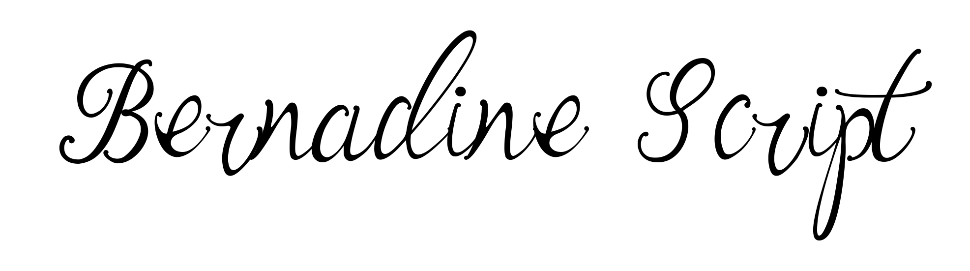 Bernadine Script