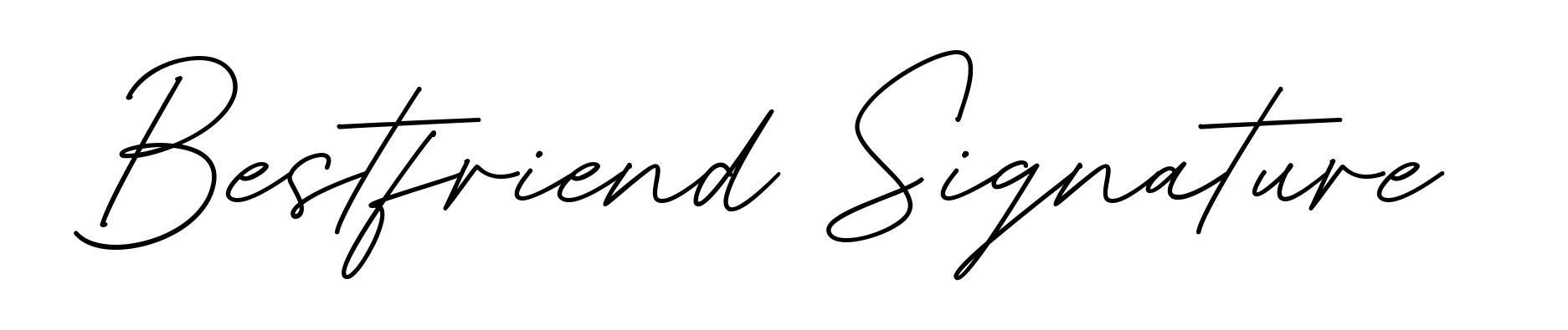 Bestfriend Signature
