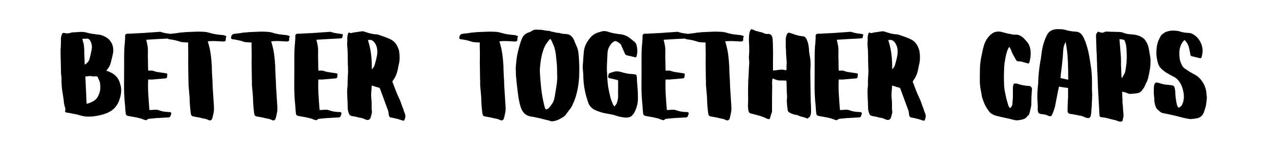 Better Together Caps