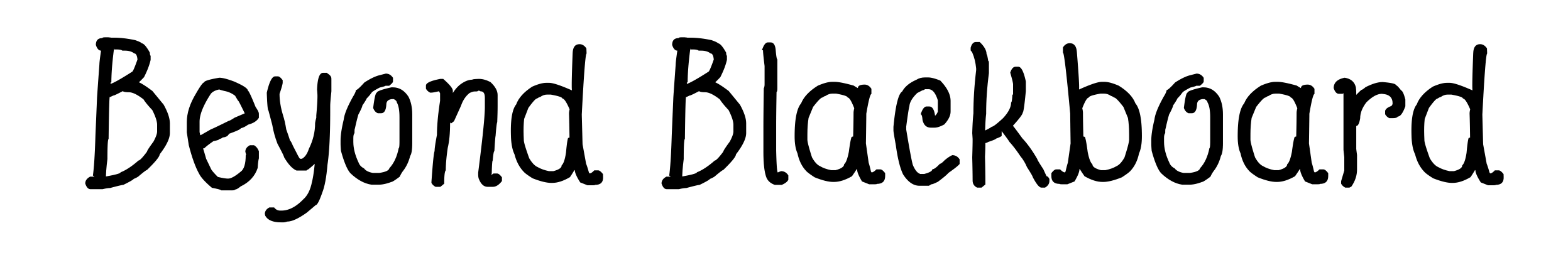 Beyond Blackboard
