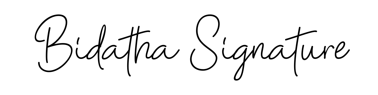 Bidatha Signature