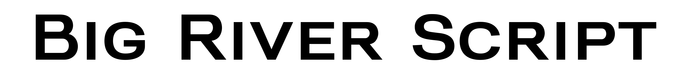 Big River Script