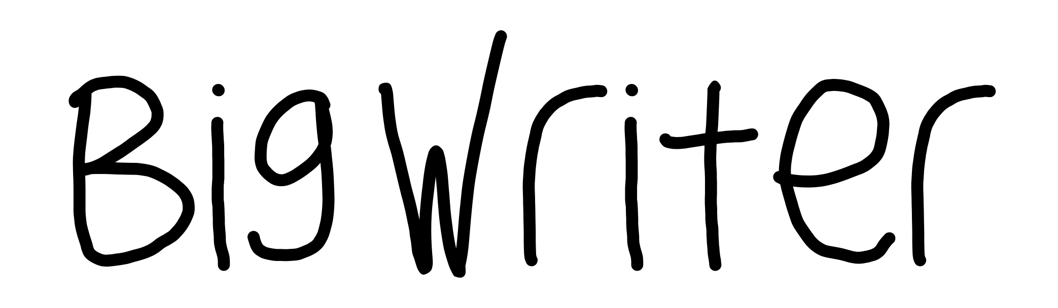Big Writer