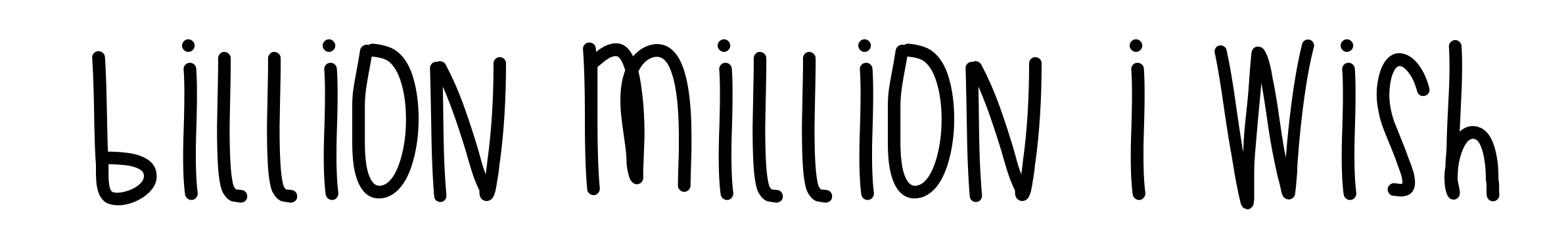 Billion Million I Wish