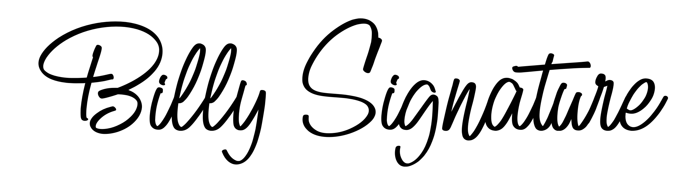 Billy Signature