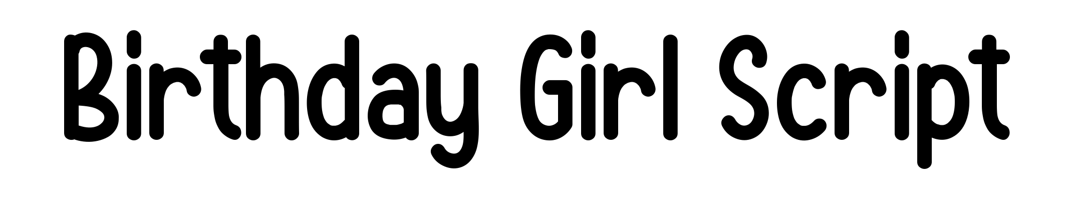 Birthday Girl Script