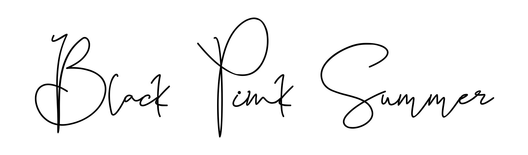 Black Pink Summer