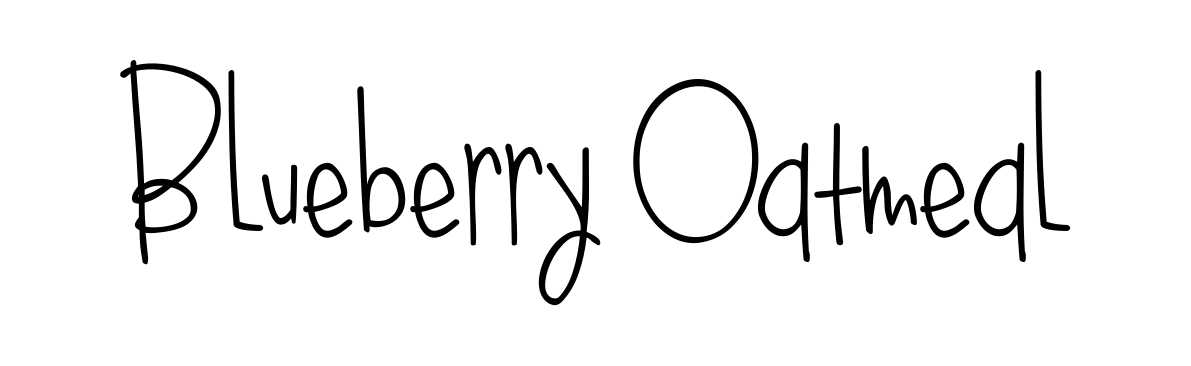 Blueberry Oatmeal