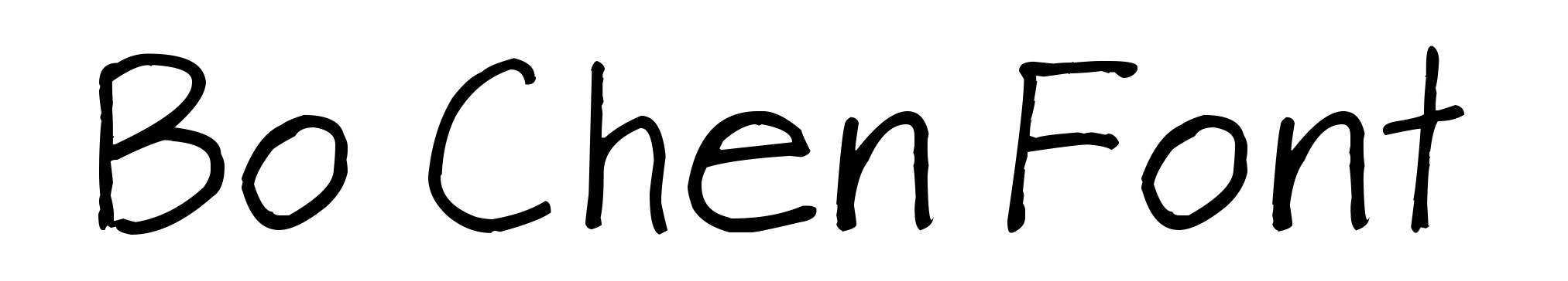 Bo Chen Font