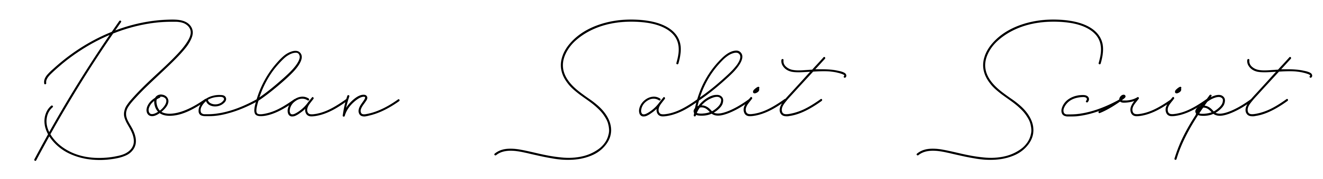 Boelan Sabit Script