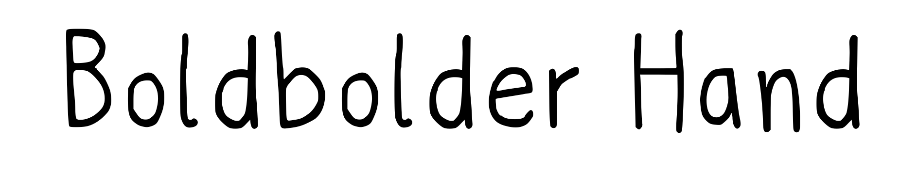 Boldbolder Hand