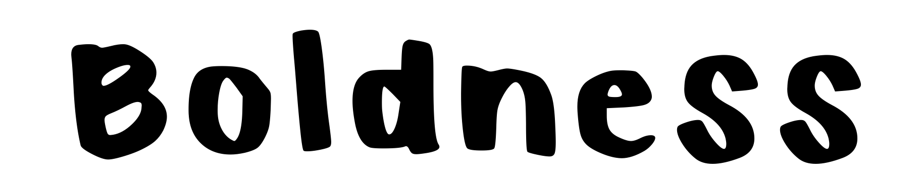Boldness