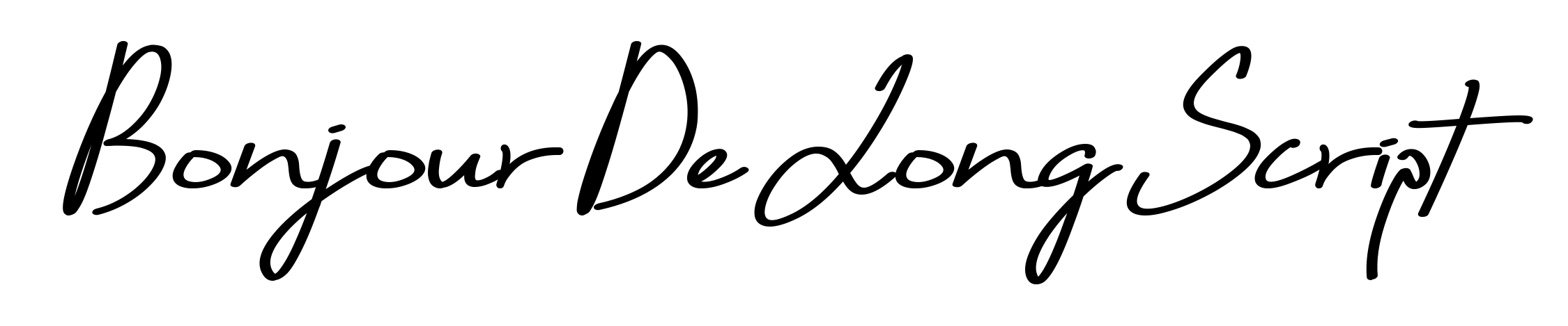 Bonjour De Jong Script