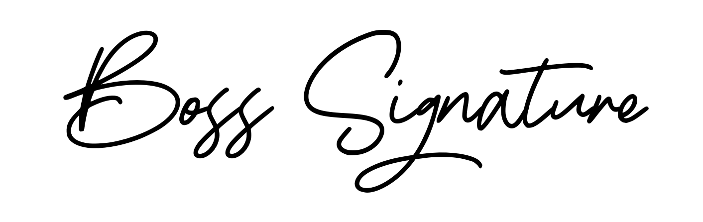 Boss Signature