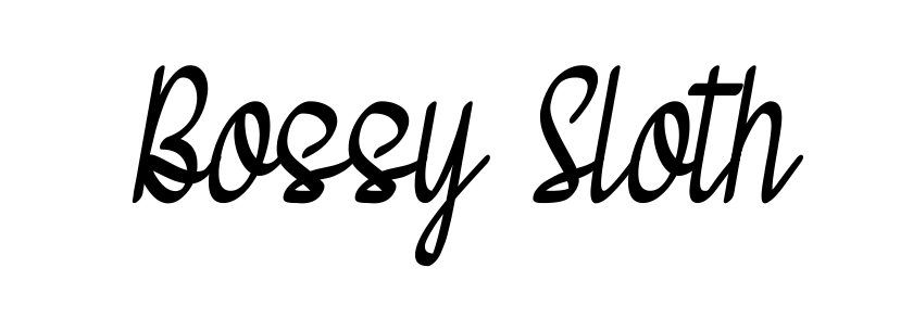 Bossy Sloth