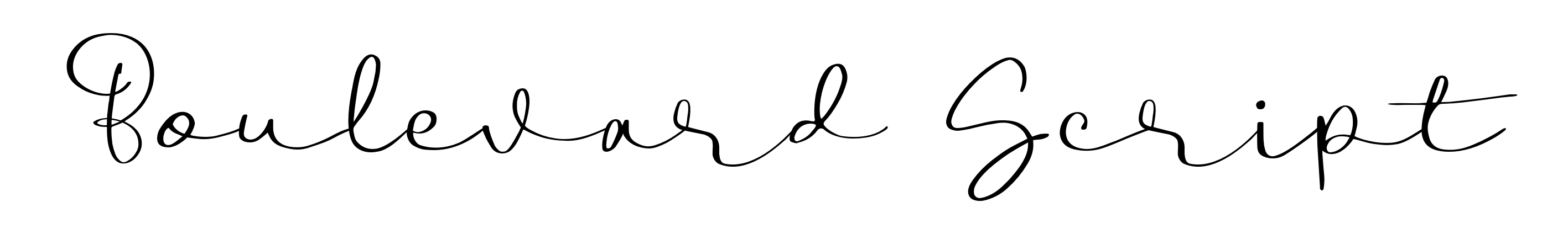 Boulevard Script