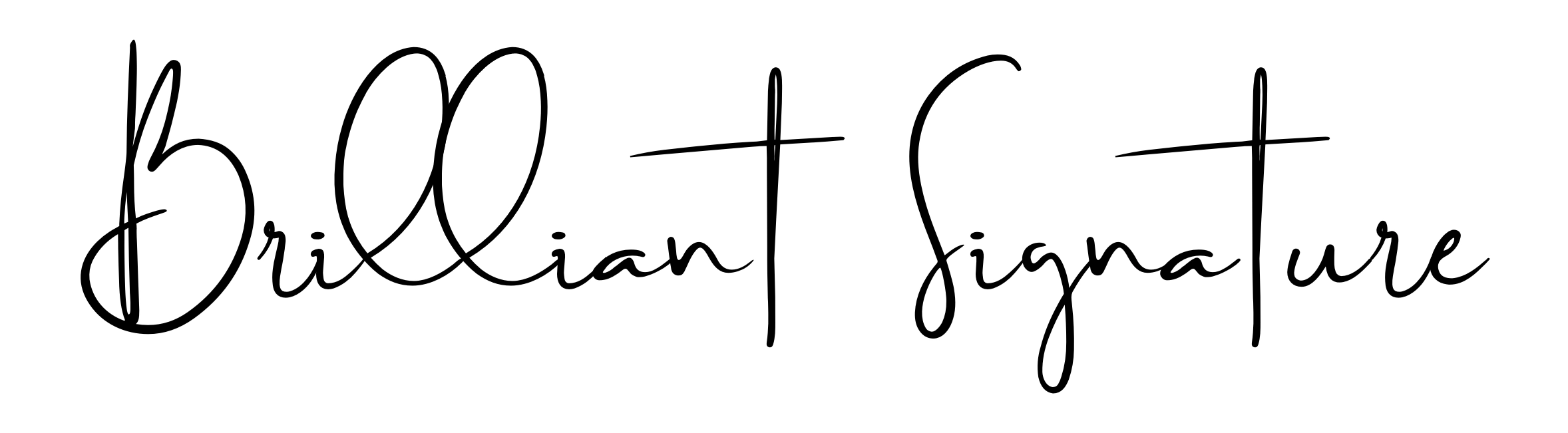 Brilliant Signature
