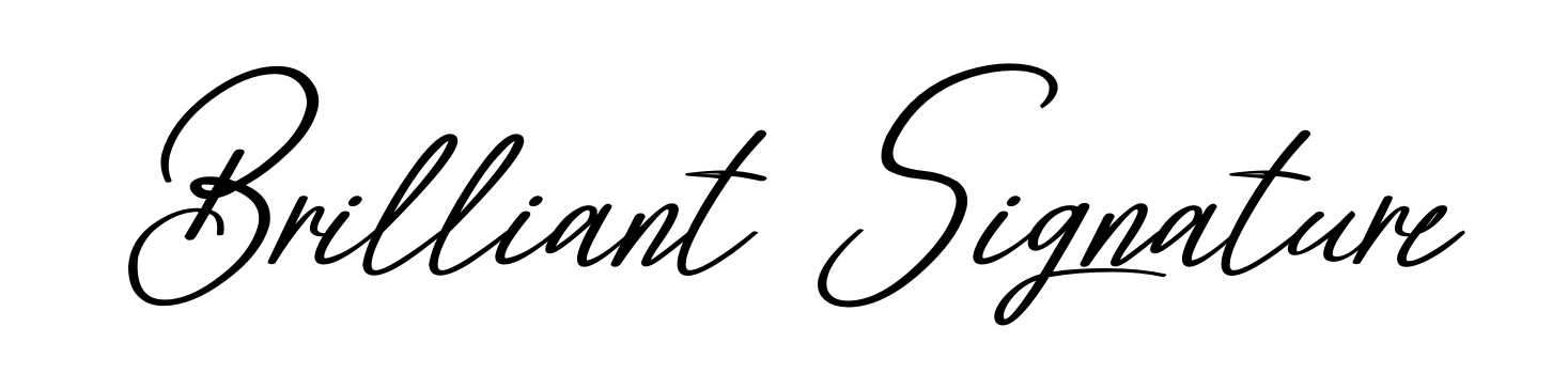 Brilliant Signature