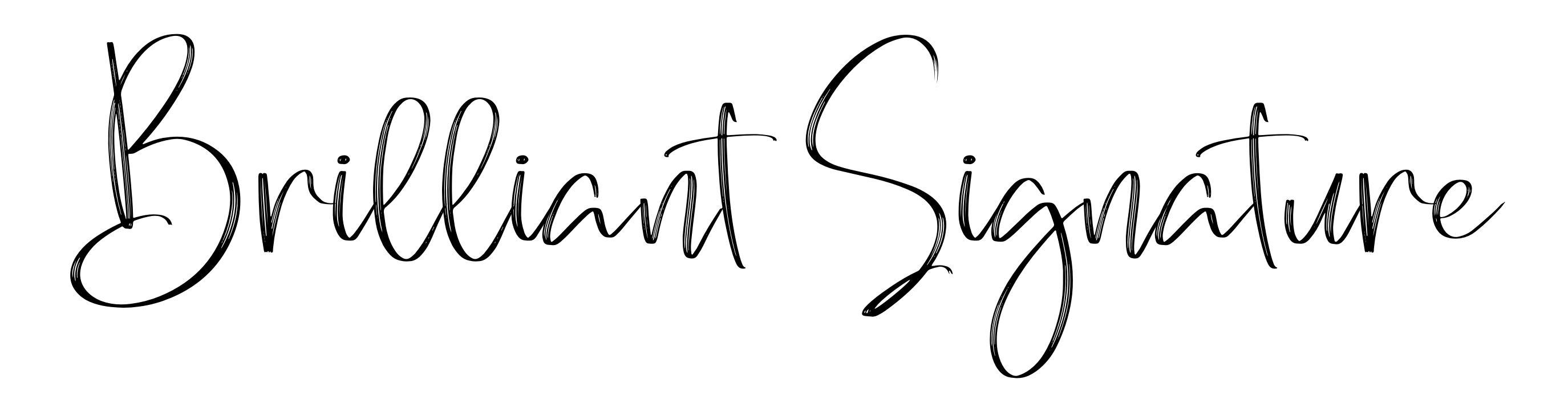 Brilliant Signature