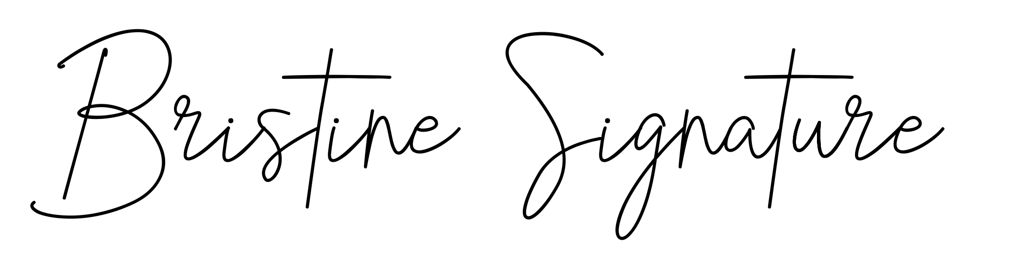 Bristine Signature