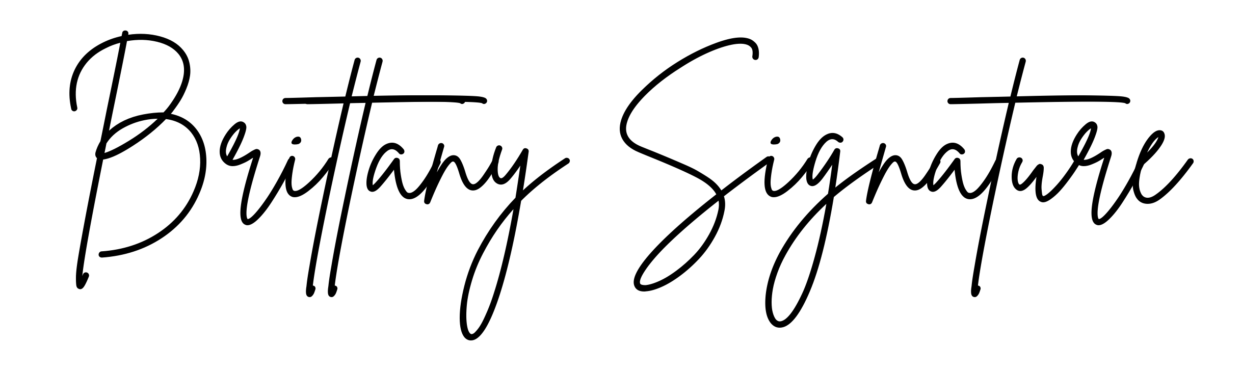 Brittany Signature