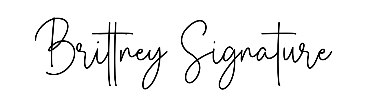 Brittney Signature