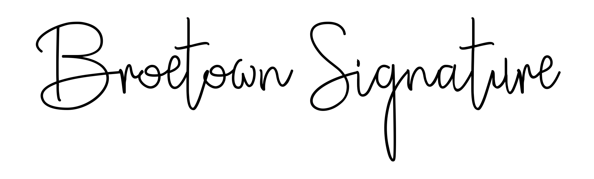 Broetown Signature