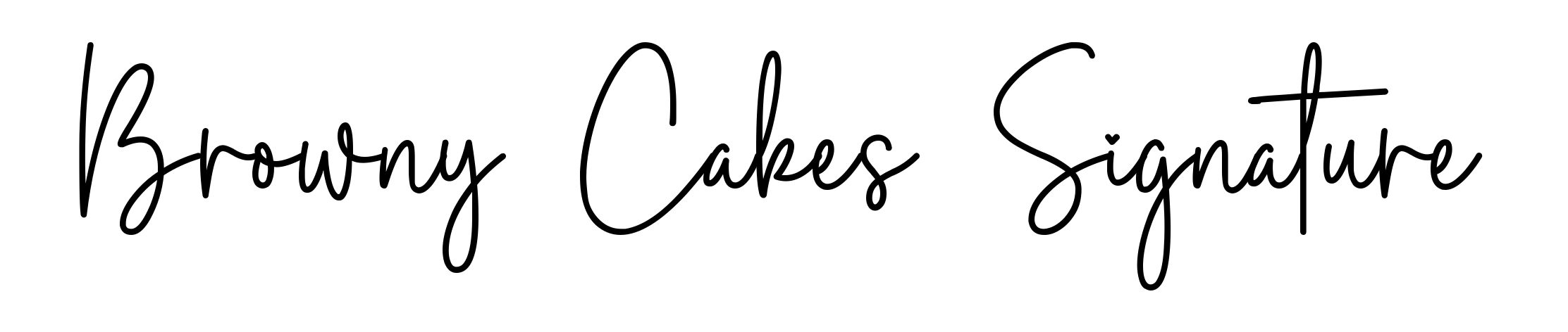 Browny Cakes Signature