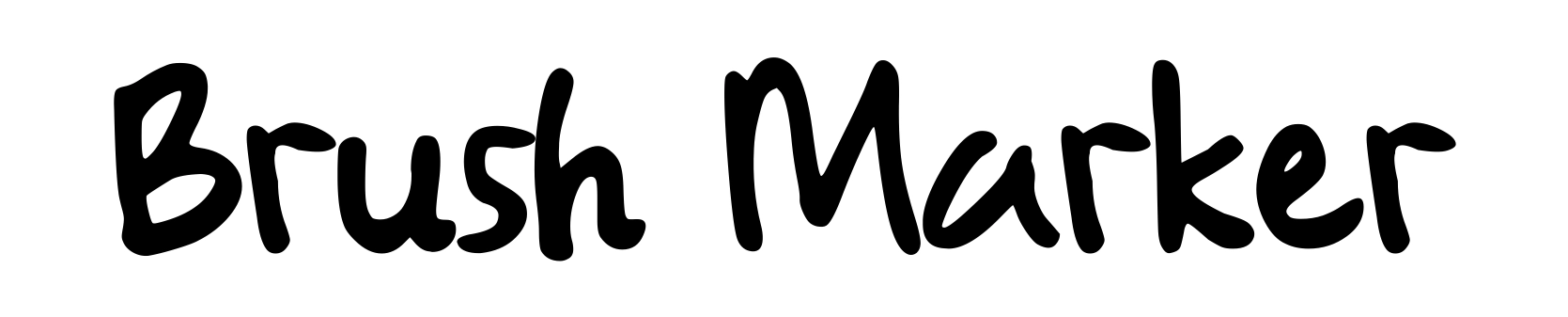 Brush Marker
