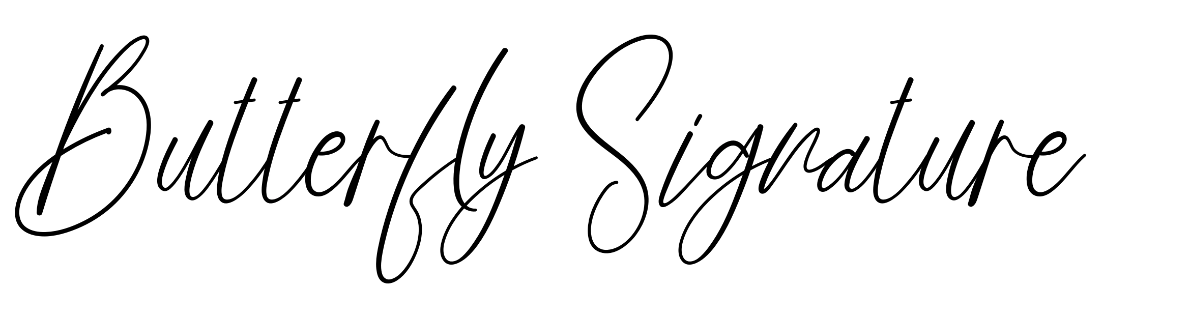 Butterfly Signature