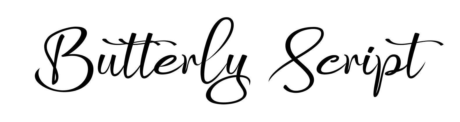 Butterly Script