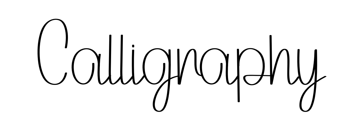 Calligraphy