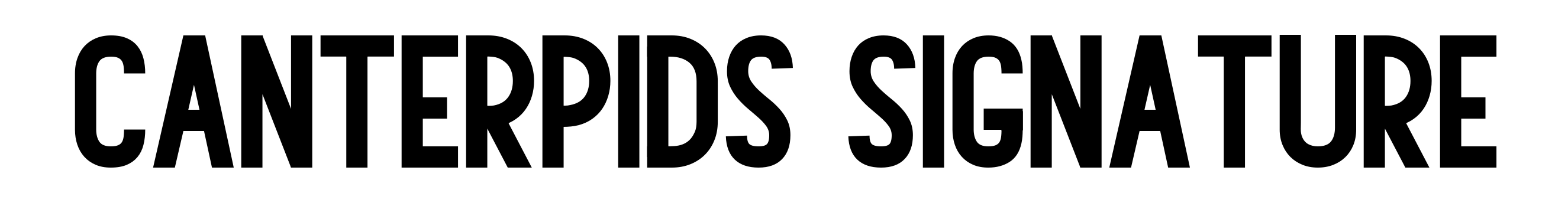 Canterpids Signature