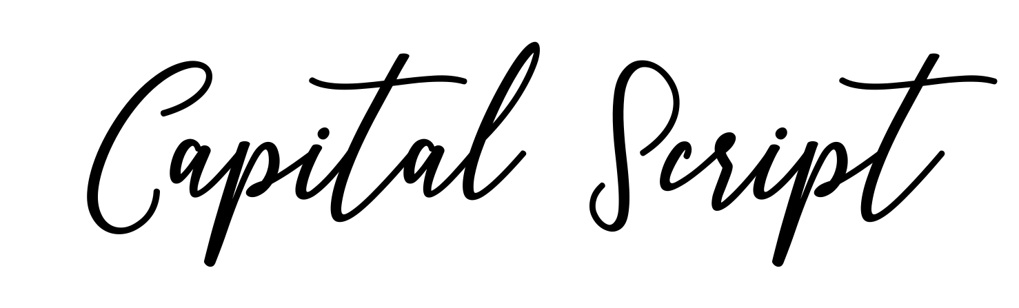 Capital Script