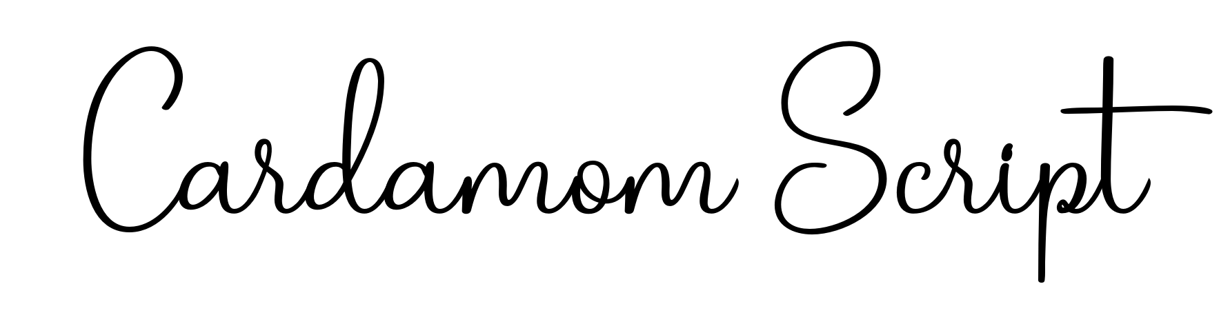 Cardamom Script