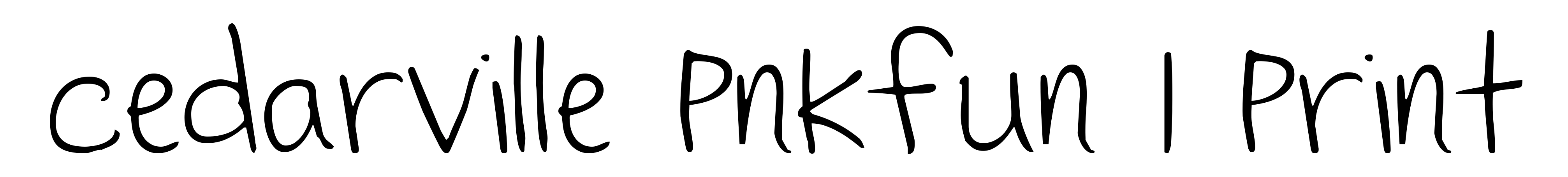 Cedarville Pnkfun 1 Print