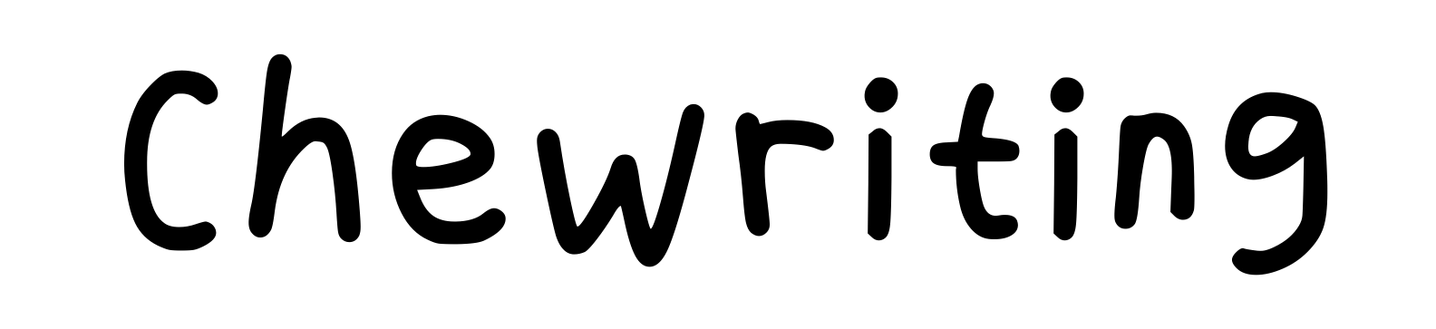 Chewriting