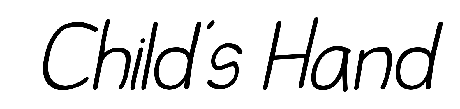 Child's Hand