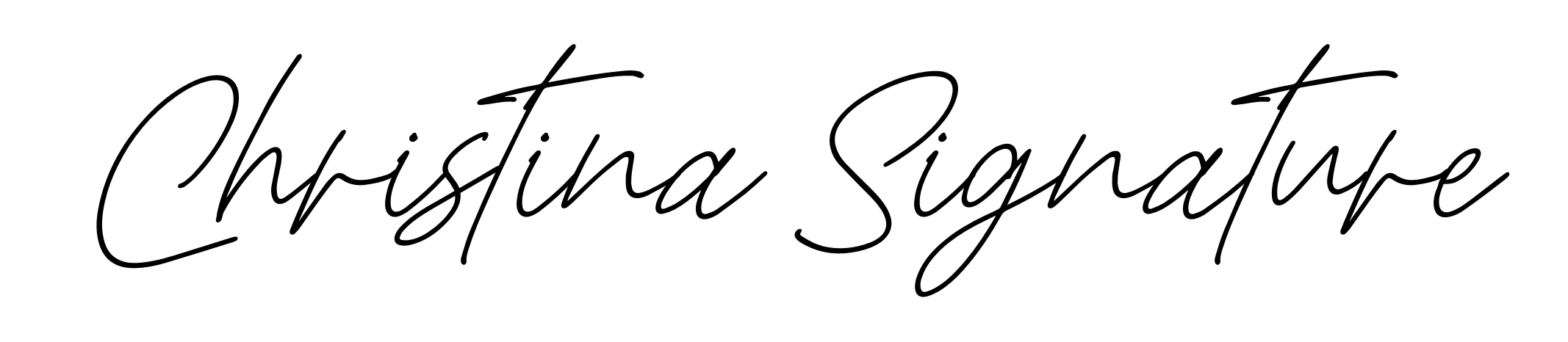 Christina Signature