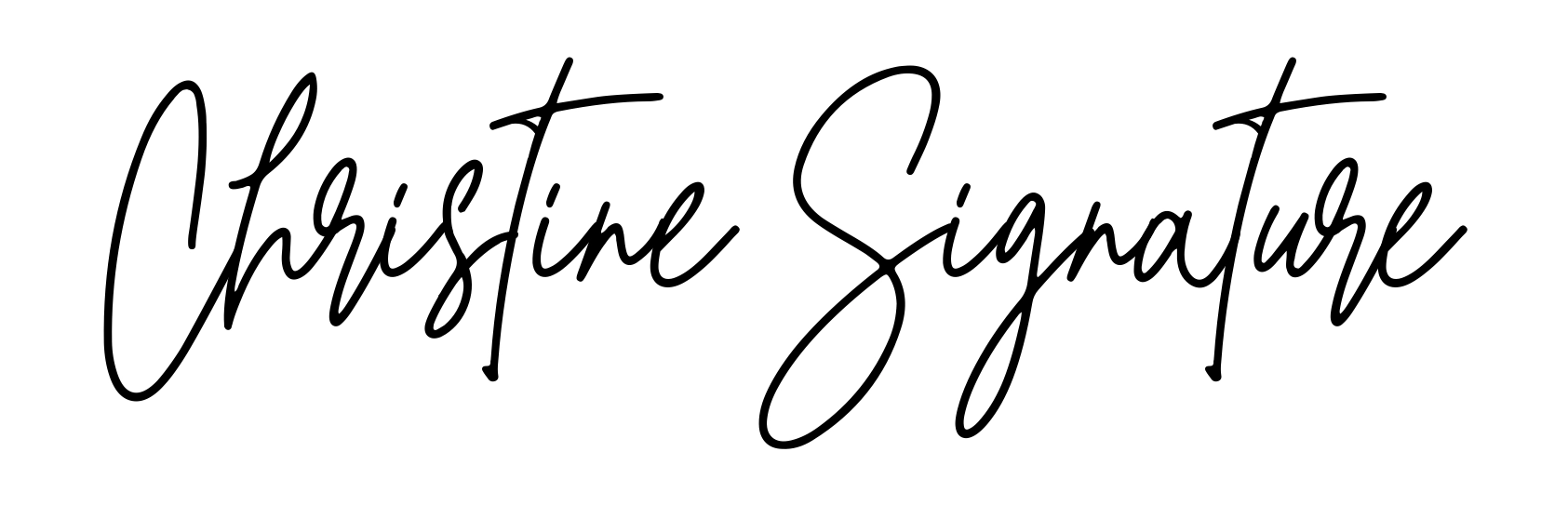 Christine Signature