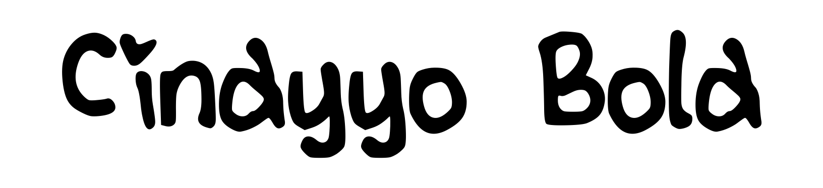 Cindyyo Bold