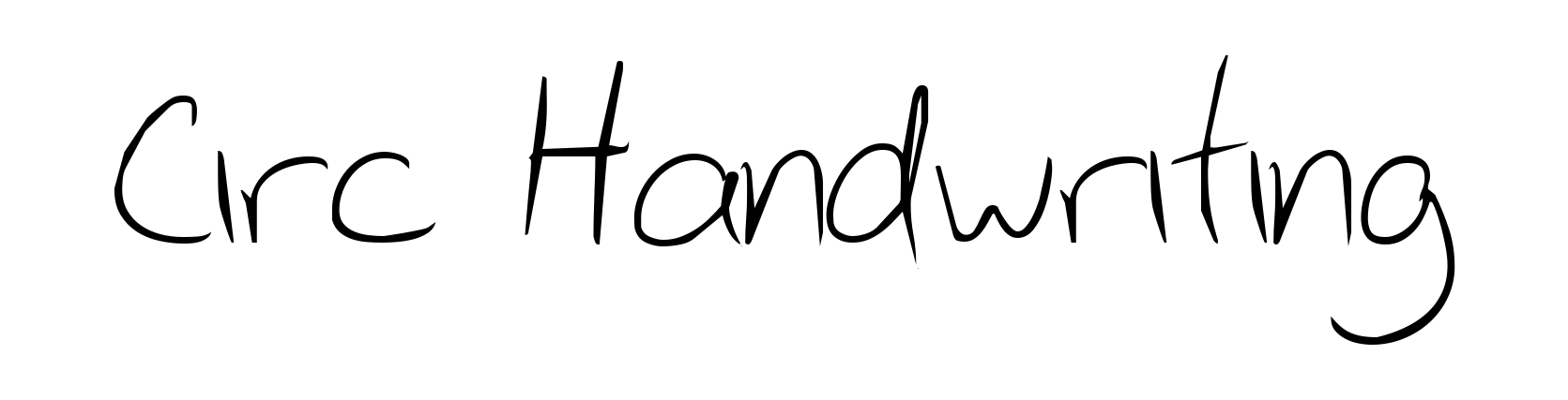 Circ Handwriting