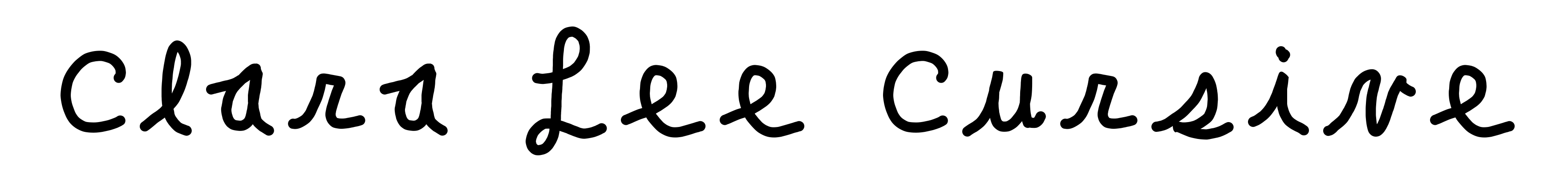 Clara Lee Cursive